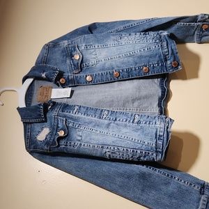 Levis jean jacket (girl)